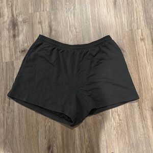 Aerie Grey high waisted lounge short. Size XL.